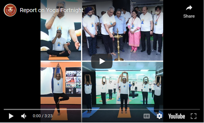  Report on Yoga Fortnight